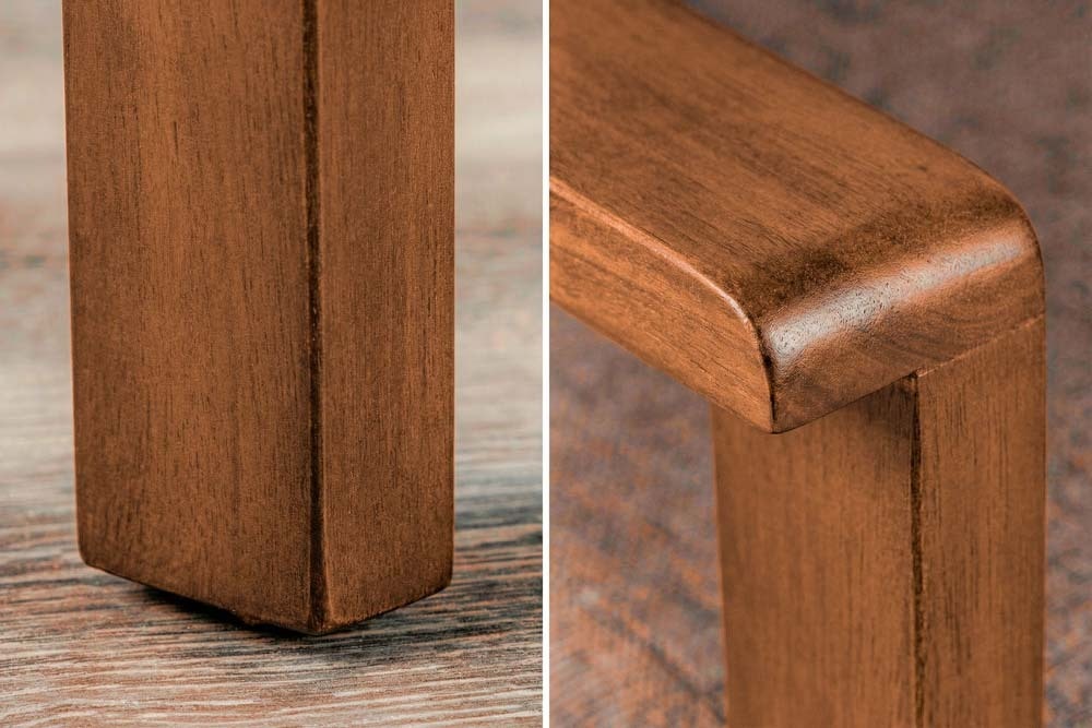 Outdoor Gartenstuhl KOPENHAGEN anthrazit braun Akazie honey finish inkl. Kissen stapelbar
