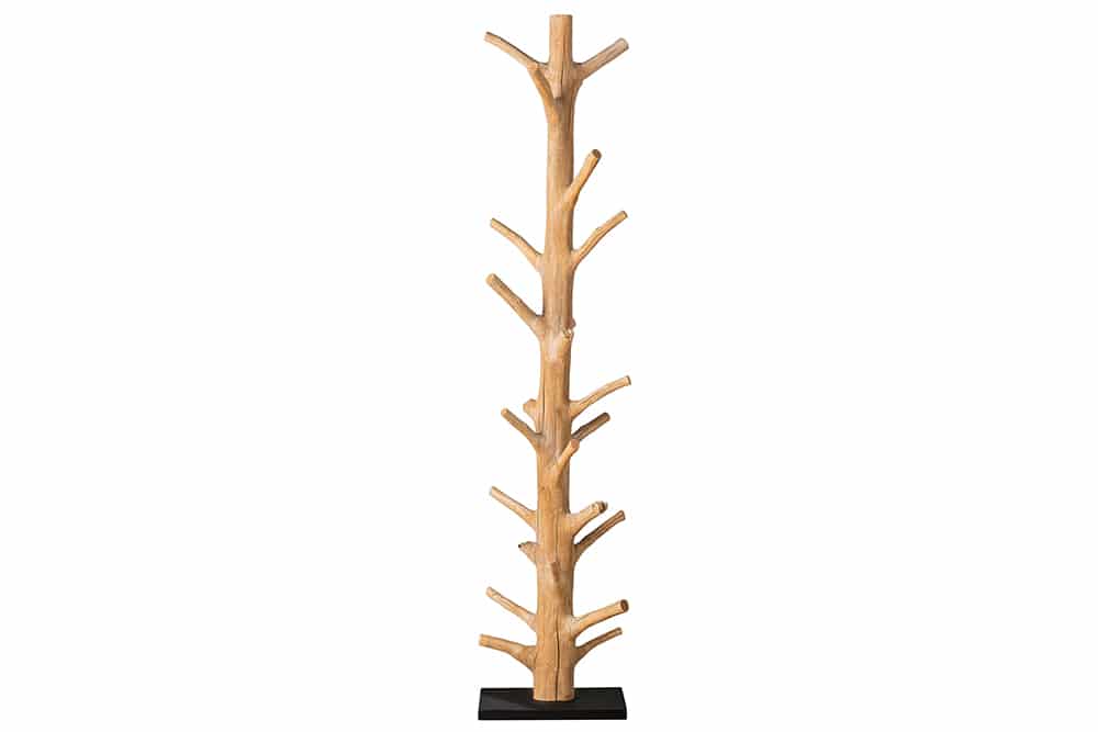 Massiver Garderobenständer TREE NATURE 170cm natur Holz Kleiderständer