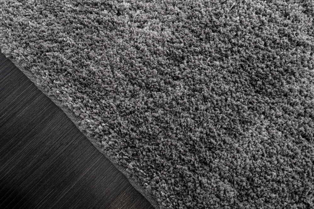 Design XXL Teppich CLOUD 9 350x240cm anthrazit Hochflor Indoor-Teppich