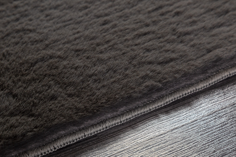 Moderner Teppich COZY CLOUD 230x160cm anthrazit Hochflor Indoor-Teppich Felloptik