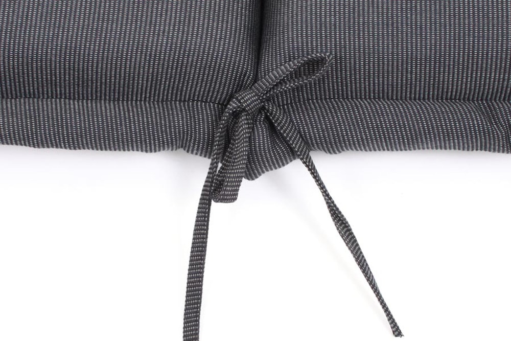 Outdoor Kissen ROG 46x119cm anthrazit Sitzkissen Polster-Auflage für Hochlehner