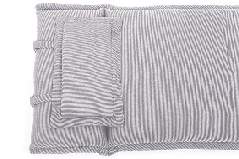 Outdoor Kissen ROG 46x119cm taupe Sitzkissen Polster-Auflage für Hochlehner Outdoor Kissen ROG 46x119cm taupe Sitzkissen Polster-Auflage für Hochlehner