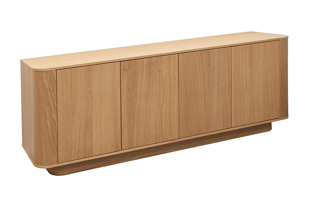 Modernes Sideboard VALHALLA WOOD 180cm natur Eichenholz Kommode