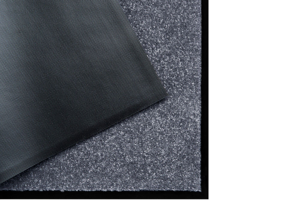 Strapazierfähige Fußmatte CLEAN 60x40cm grau Fußabtreter Modern Design