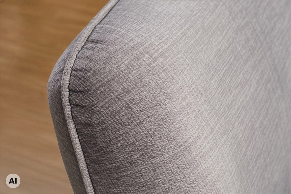 Modernes Big Sofa ROYAL 295cm grau Veloursstoff Federkern XXL-Couch