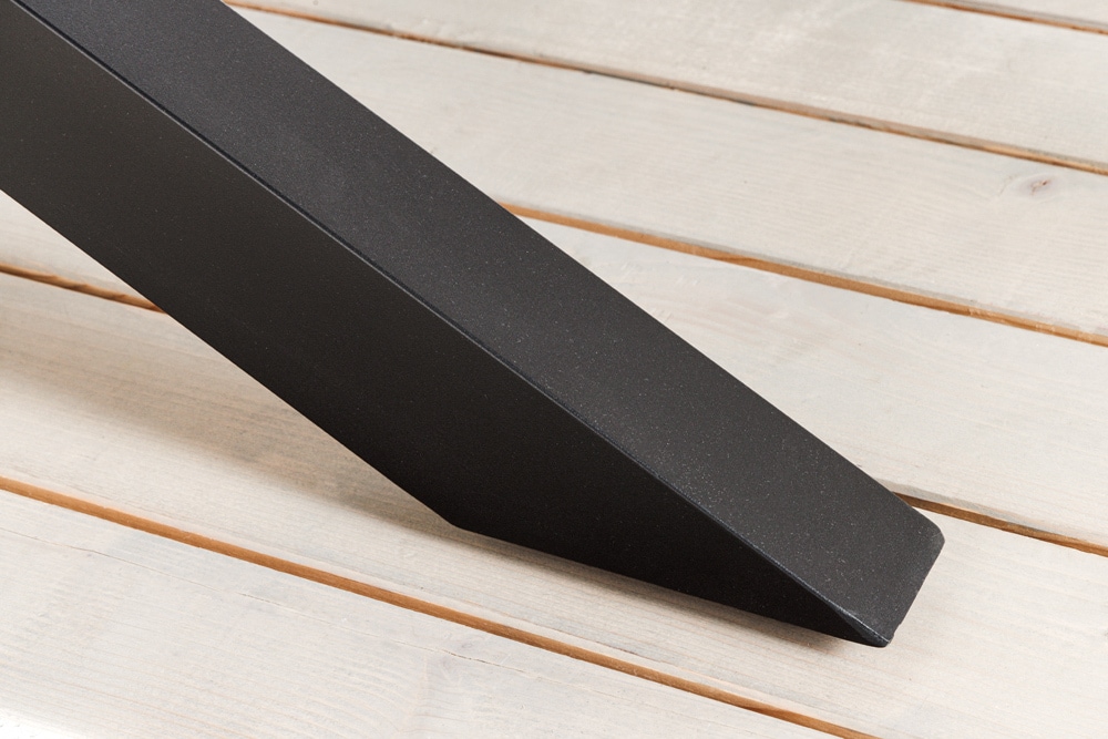 In- und Outdoor Esstisch GALAXIE 180cm anthrazit Keramik Aluminium Gartentisch