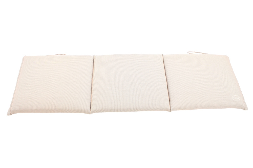 Outdoor Kissen ROG 45x150cm beige Sitzkissen Polster-Auflage für 3-Sitzer Bank