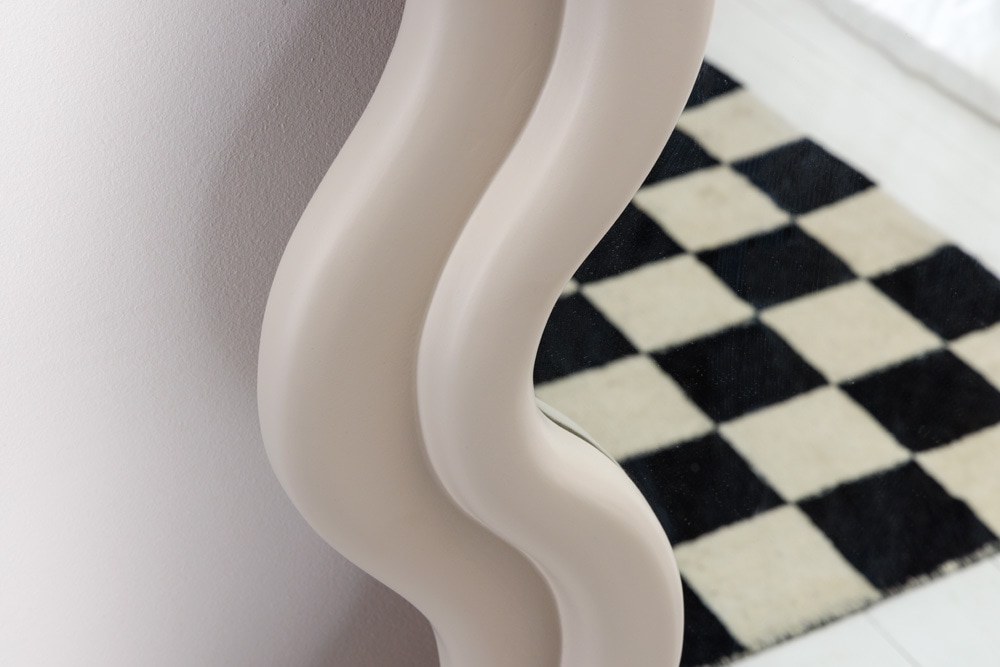 Design Wandspiegel CURVY 160cm greige