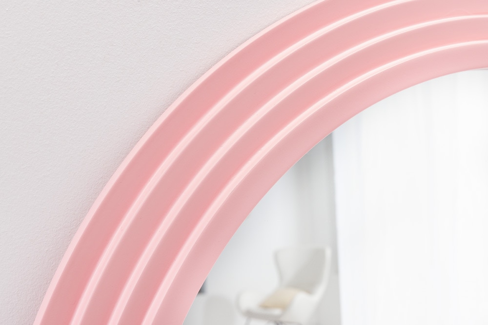 Design Wandspiegel WAVE 160cm rosa Design Wandspiegel WAVE 160cm rosa