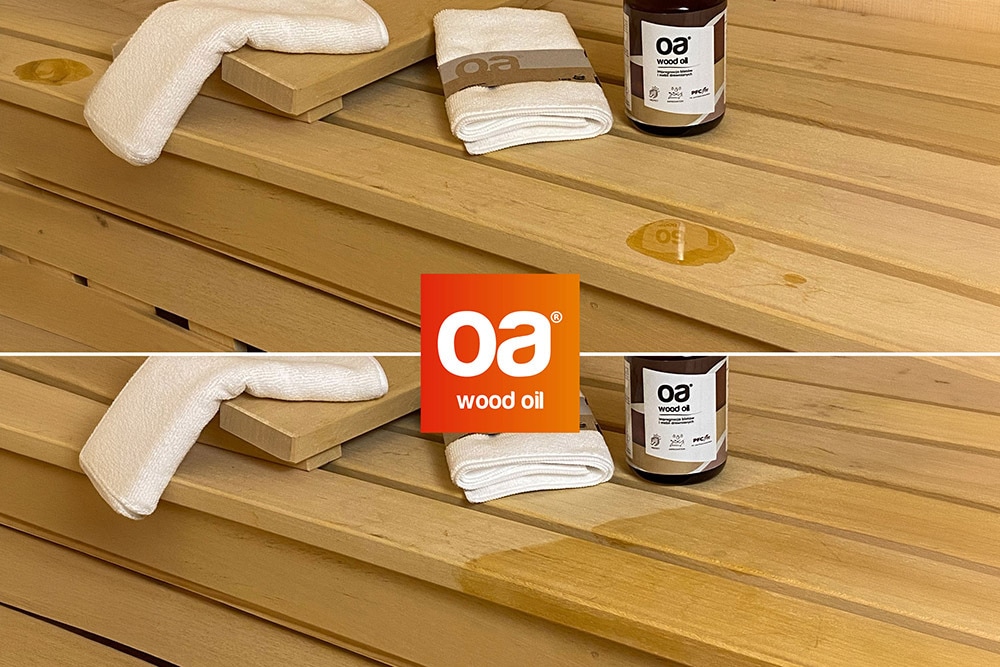 Pflegemittel OA WOOD OIL 250ml Imprägnierung für Holzmöbel wasserabweisend Holzöl