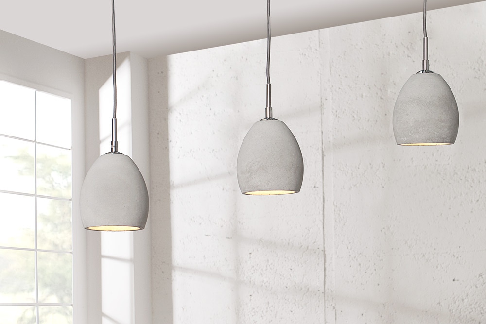 Design Beton Hängeleuchte CEMENT-COLLECTION III Industrial Design