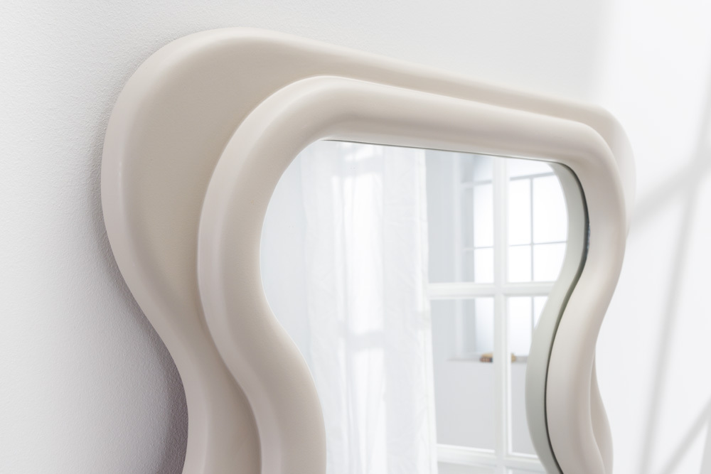 Design Wandspiegel CURVY 160cm greige