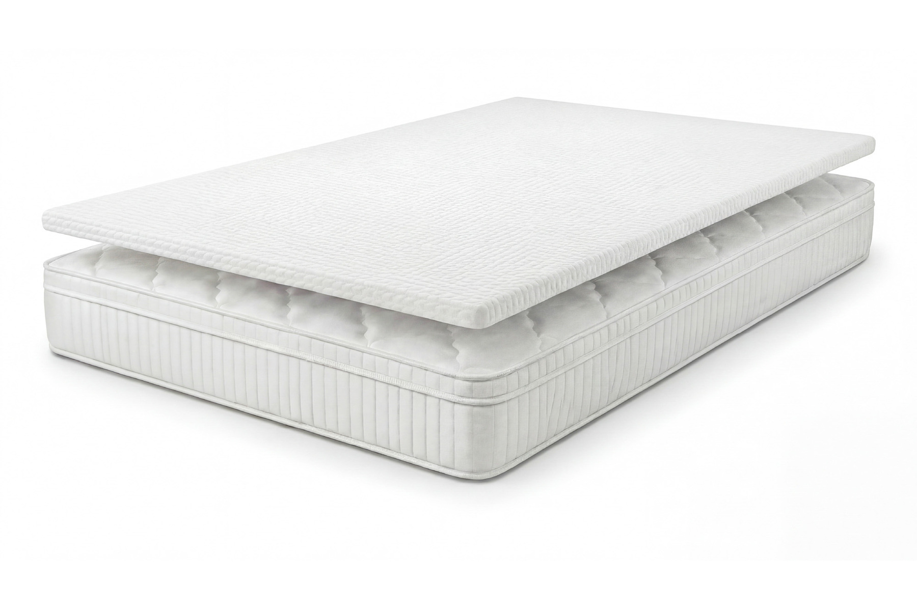 Ergonomische Matratze mit Topper CLOUD FLEX 180x200cm Tonnentaschenfederkern 7-Zonen
