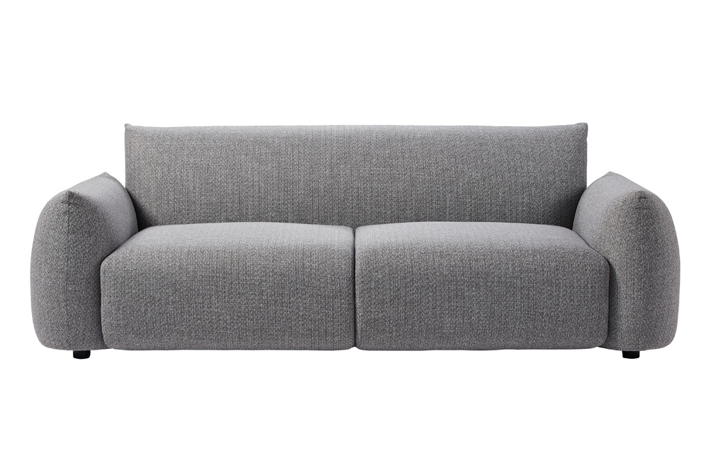 In- und Outdoor Sofa SEAHAWK 205cm anthrazit Aluminium Olefin wetterfest 2-Sitzer Couch