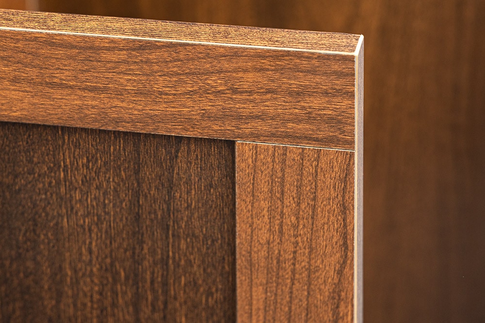 Design Sideboard VIENNA 120cm braun Wiener Geflecht Kommode