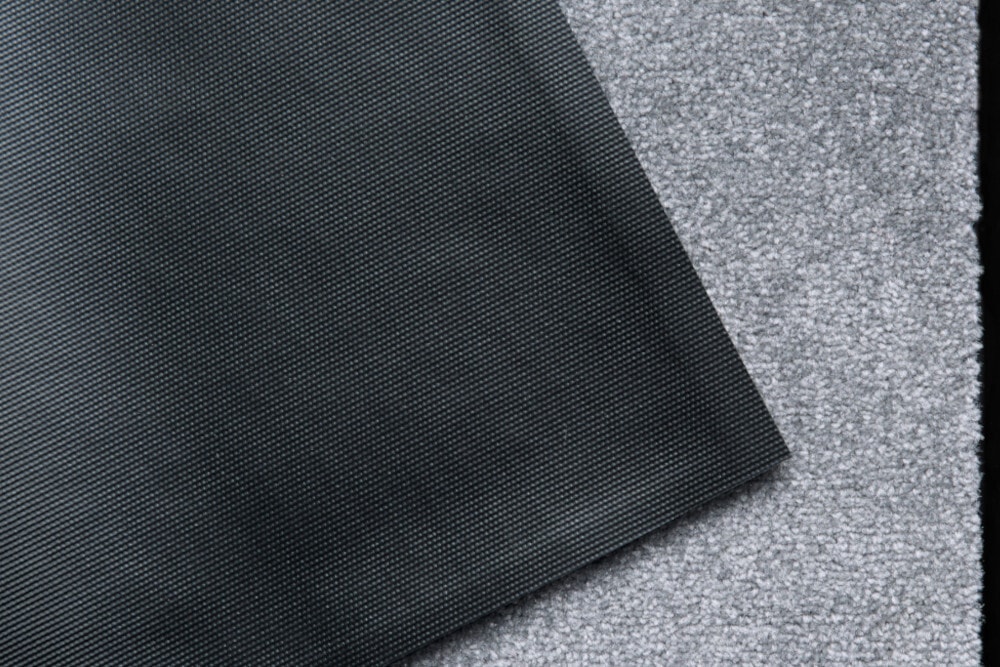 Strapazierfähige Fußmatte CLEAN 60x40cm hellgrau Fußabtreter Modern Design