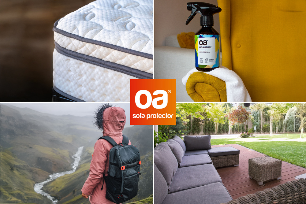 Polsterschutzmittel OA SOFA PROTECTOR 250 ml PFC und VOC frei für Sofa Matratze