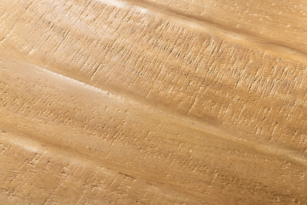 Massiver Esstisch GALAXIE 240cm braun Mangoholz oval schwarz Eisen Sterngestell