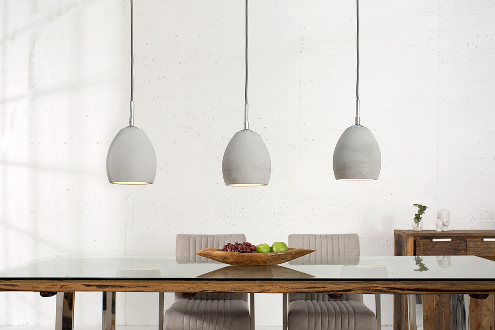 Design Beton Hängeleuchte CEMENT-COLLECTION III Industrial Design