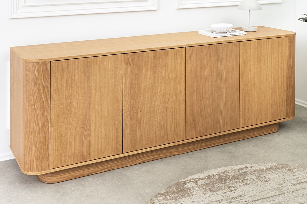 Modernes Sideboard VALHALLA WOOD 180cm natur Eichenholz Kommode