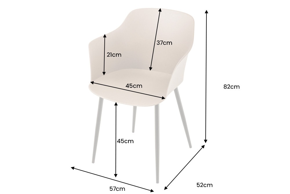 Nachhaltiger Design Stuhl UPCYCLING ME braun 70% Kaffeefaser Indoor Outdoor