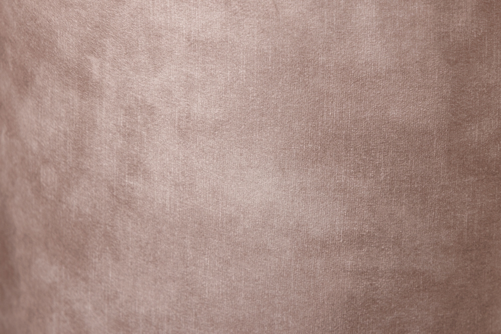Runder Nachttisch SIGNUM 55cm champagner beige Vogue Seiden Samtstoff inkl. Beleuchtung