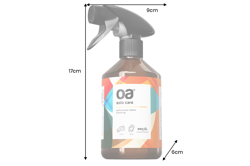 Polsterreiniger OA SOFA CARE 250ml PFC und VOC frei für Sofa Matratze Stoffreiniger