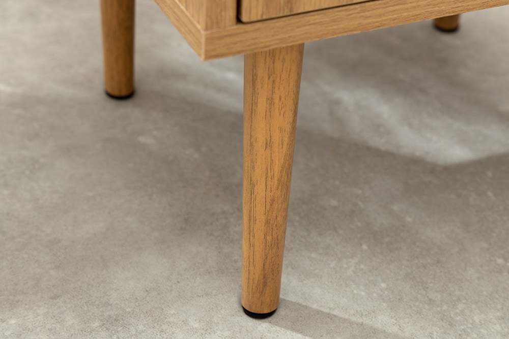 Design Sideboard VIENNA 120cm natur Wiener Geflecht Kommode