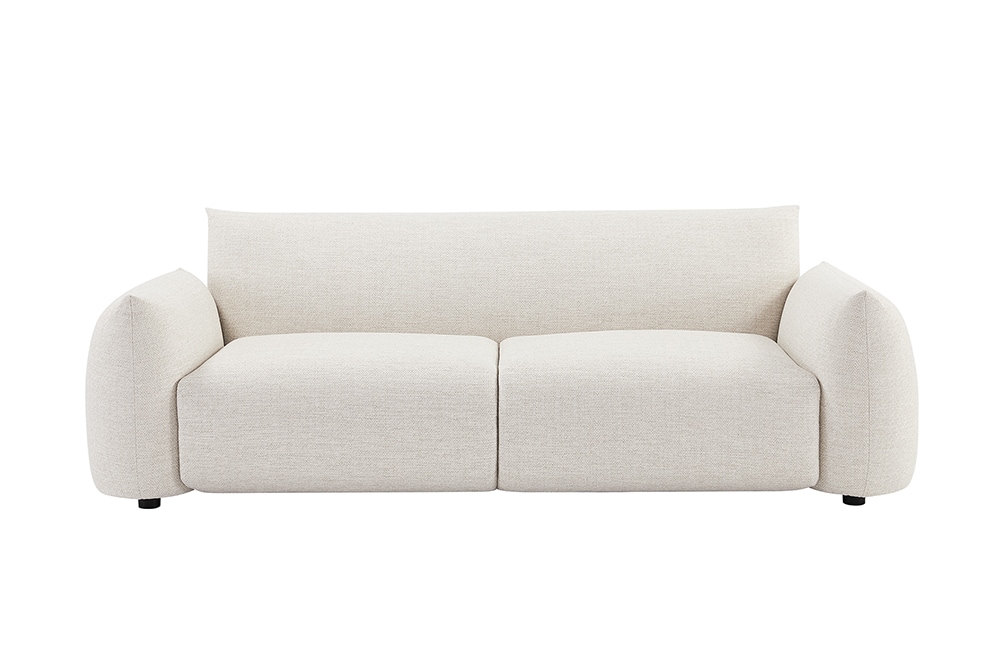 In- und Outdoor Sofa SEAHAWK 205cm creme Aluminium Olefin wetterfest 2-Sitzer Couch