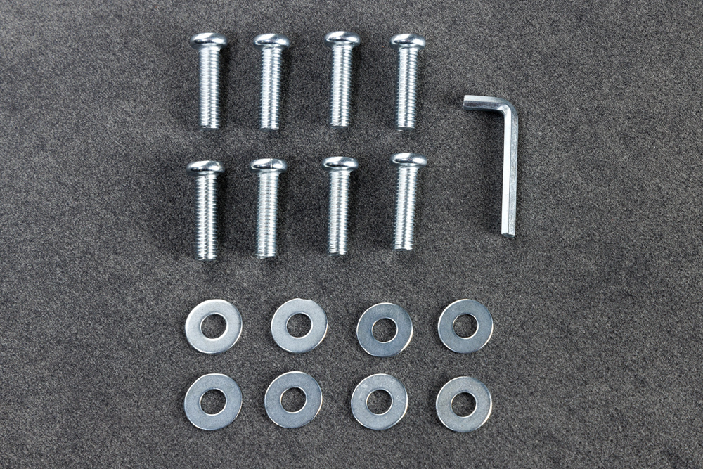 2er Set Tischgestell U-FRAME 70cm Edelstahl gebürstet matt Tischbeine Kufe Esstisch